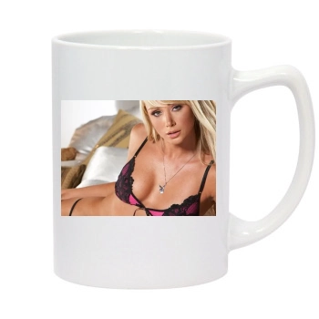 Sara Jean Underwood 14oz White Statesman Mug