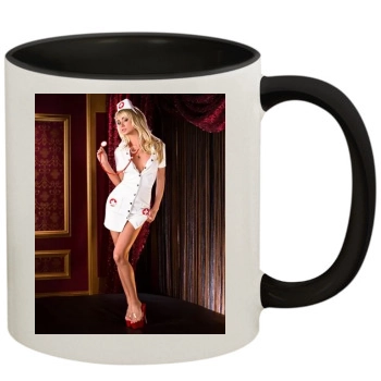 Sara Jean Underwood 11oz Colored Inner & Handle Mug