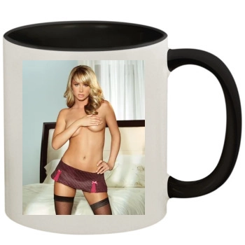 Sara Jean Underwood 11oz Colored Inner & Handle Mug