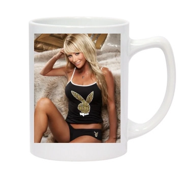 Sara Jean Underwood 14oz White Statesman Mug