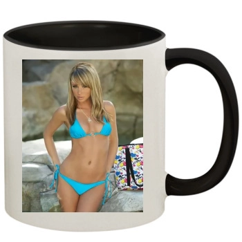 Sara Jean Underwood 11oz Colored Inner & Handle Mug