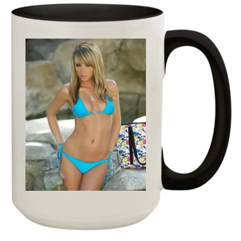 Sara Jean Underwood 15oz Colored Inner & Handle Mug