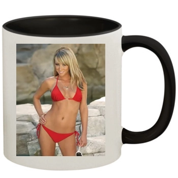 Sara Jean Underwood 11oz Colored Inner & Handle Mug