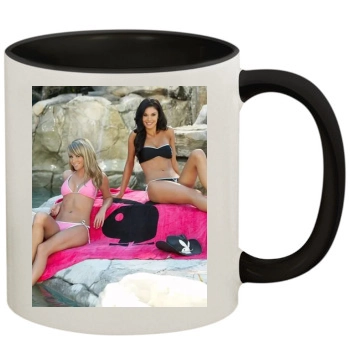 Sara Jean Underwood 11oz Colored Inner & Handle Mug