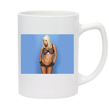 Sara Jean Underwood 14oz White Statesman Mug