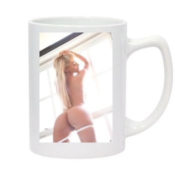 Sara Jean Underwood 14oz White Statesman Mug