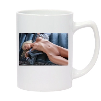 Sara Jean Underwood 14oz White Statesman Mug