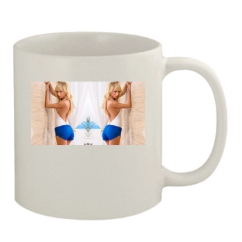 Sara Jean Underwood 11oz White Mug