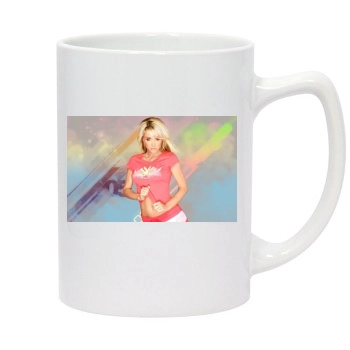 Sara Jean Underwood 14oz White Statesman Mug