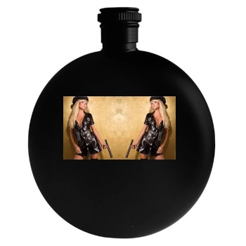 Sara Jean Underwood Round Flask