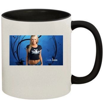 Sara Jean Underwood 11oz Colored Inner & Handle Mug