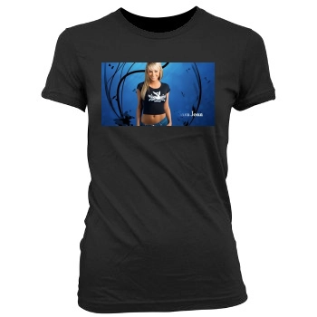 Sara Jean Underwood Women's Junior Cut Crewneck T-Shirt