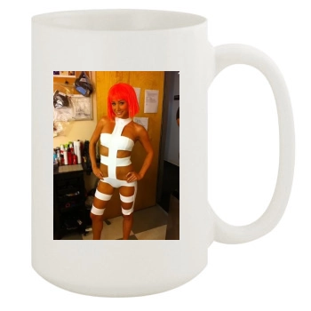 Sara Jean Underwood 15oz White Mug