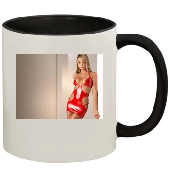 Sara Jean Underwood 11oz Colored Inner & Handle Mug