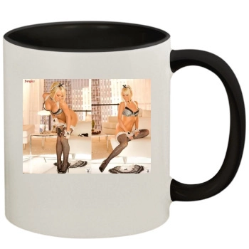 Sara Jean Underwood 11oz Colored Inner & Handle Mug