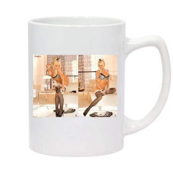 Sara Jean Underwood 14oz White Statesman Mug