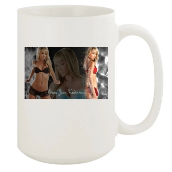 Sara Jean Underwood 15oz White Mug