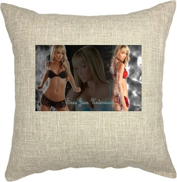 Sara Jean Underwood Pillow