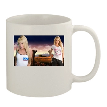 Sara Jean Underwood 11oz White Mug