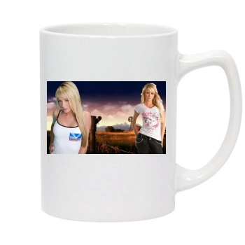 Sara Jean Underwood 14oz White Statesman Mug