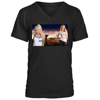 Sara Jean Underwood Men's V-Neck T-Shirt