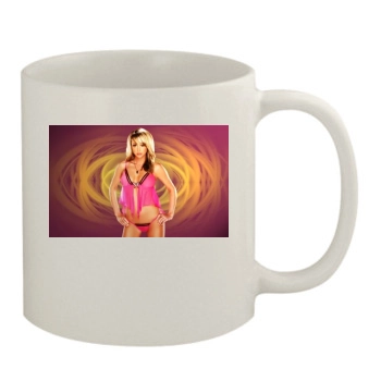 Sara Jean Underwood 11oz White Mug