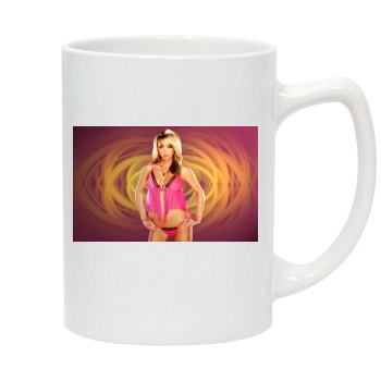 Sara Jean Underwood 14oz White Statesman Mug