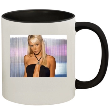 Sara Jean Underwood 11oz Colored Inner & Handle Mug