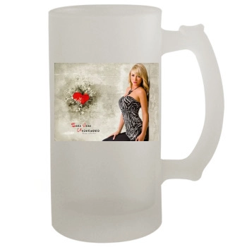 Sara Jean Underwood 16oz Frosted Beer Stein