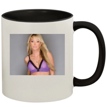 Sara Jean Underwood 11oz Colored Inner & Handle Mug