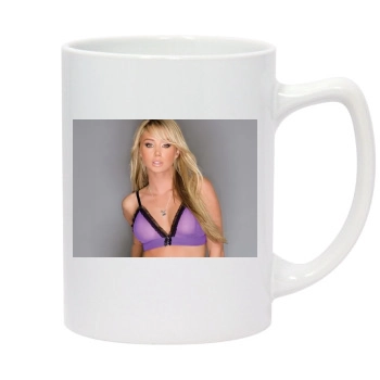 Sara Jean Underwood 14oz White Statesman Mug