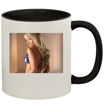 Sara Jean Underwood 11oz Colored Inner & Handle Mug