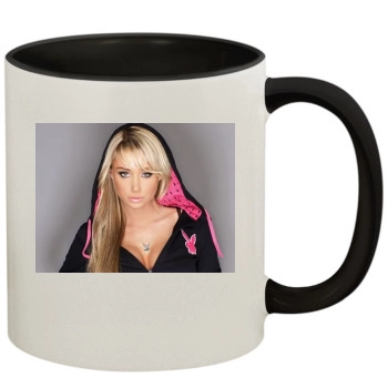 Sara Jean Underwood 11oz Colored Inner & Handle Mug