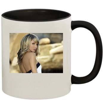 Sara Jean Underwood 11oz Colored Inner & Handle Mug