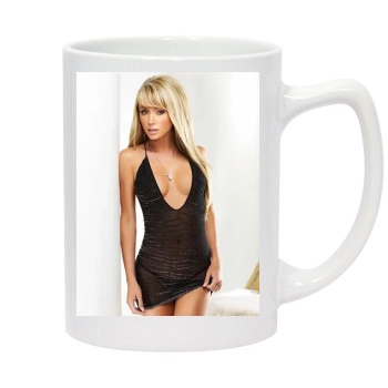 Sara Jean Underwood 14oz White Statesman Mug