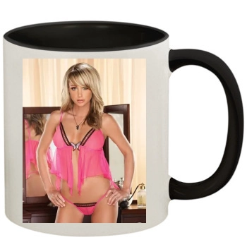 Sara Jean Underwood 11oz Colored Inner & Handle Mug