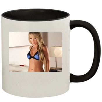 Sara Jean Underwood 11oz Colored Inner & Handle Mug