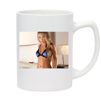 Sara Jean Underwood 14oz White Statesman Mug