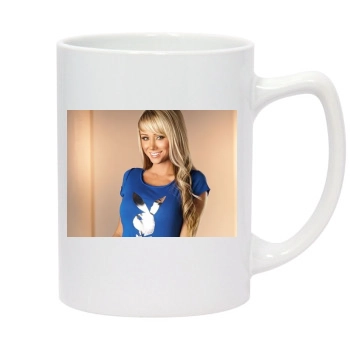 Sara Jean Underwood 14oz White Statesman Mug