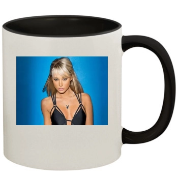 Sara Jean Underwood 11oz Colored Inner & Handle Mug