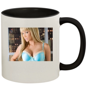 Sara Jean Underwood 11oz Colored Inner & Handle Mug