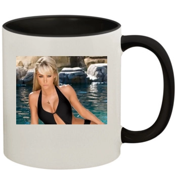 Sara Jean Underwood 11oz Colored Inner & Handle Mug