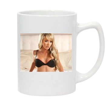 Sara Jean Underwood 14oz White Statesman Mug