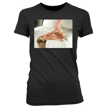 Sara Jean Underwood Women's Junior Cut Crewneck T-Shirt