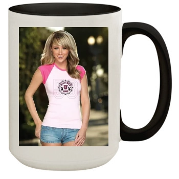 Sara Jean Underwood 15oz Colored Inner & Handle Mug