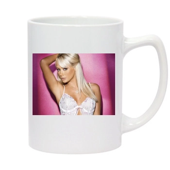 Sara Jean Underwood 14oz White Statesman Mug