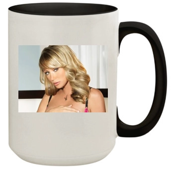 Sara Jean Underwood 15oz Colored Inner & Handle Mug