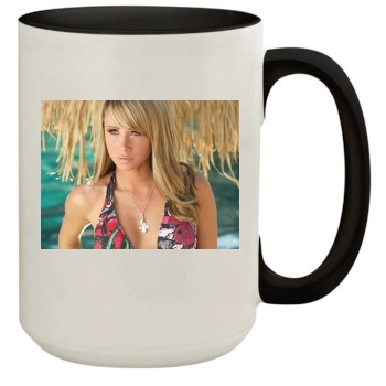 Sara Jean Underwood 15oz Colored Inner & Handle Mug