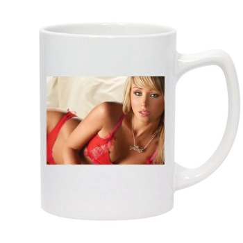 Sara Jean Underwood 14oz White Statesman Mug