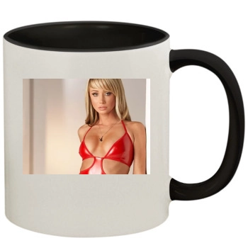 Sara Jean Underwood 11oz Colored Inner & Handle Mug